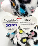 Ty Beanie Boos - Tilley the Leopard, Glitter Eyes, Claire's