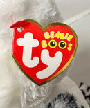 Ty Beanie Boos - Tinsel the Christmas Owl, Medium (10"), Glitter Eyes, Claire's Exclusive