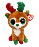Ty Beanie Boos - Tinseltoes the Reindeer, Glitter Eyes