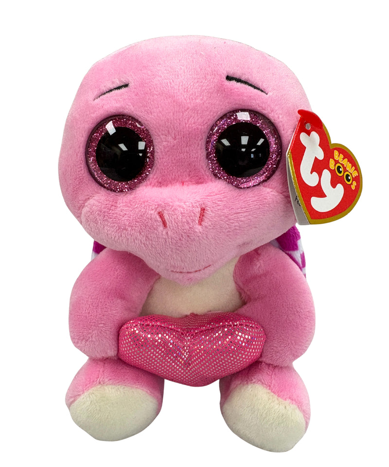 Ty Beanie Boos - Torte the Valentine's Day Turtle, Glitter Eyes
