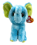 Ty Beanie Boos - Trunkles the Blue Elephant, Glitter Eyes