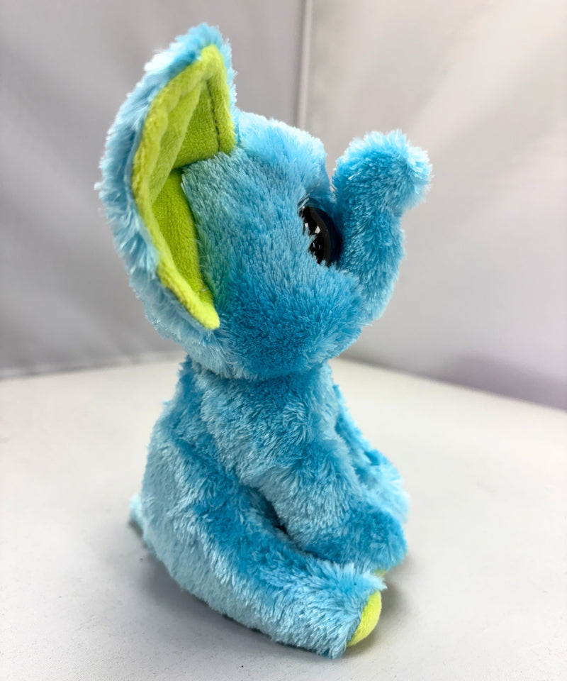 Ty Beanie Boos - Trunkles the Blue Elephant, Glitter Eyes