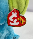 Ty Beanie Boos - Trunkles the Blue Elephant, Glitter Eyes