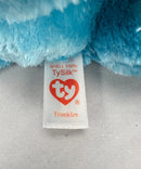 Ty Beanie Boos - Trunkles the Blue Elephant, Glitter Eyes