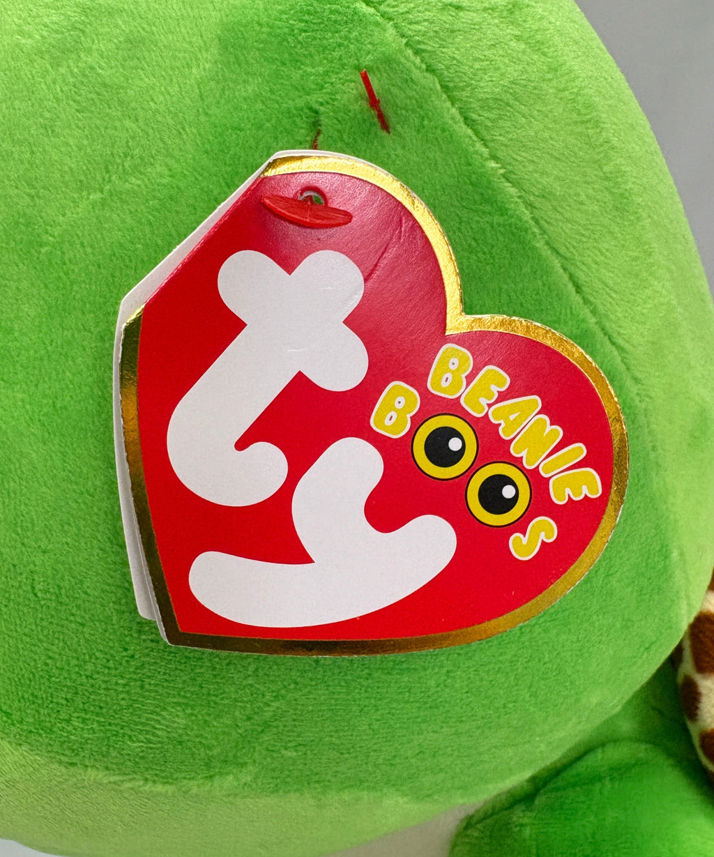 Ty Beanie Boos - Turbo the Turtle, Large (16"), Glitter Eyes