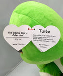 Ty Beanie Boos - Turbo the Turtle, Large (16"), Glitter Eyes