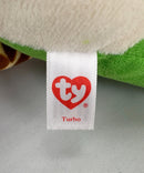 Ty Beanie Boos - Turbo the Turtle, Large (16"), Glitter Eyes