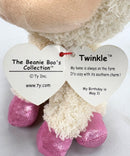 Ty Beanie Boos - Twinkle the Lamb, Glitter Eyes