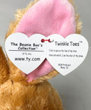 Ty Beanie Boos - Twinkle Toes the Ballerina Bunny, Medium (12"), Glitter Eyes