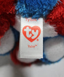 Ty Beanie Boos- Valor the Patriotic Chihuahua, Glitter Eyes, Cracker Barrel Exclusive