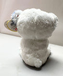 Ty Beanie Boos - Vedes the White Teddy Bear, (6"), Glitter Eyes, Europe