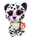 Ty Beanie Boos - Violet the Leopard, Glitter Eyes, Claire's