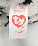 Ty Beanie Boos - Violet the Leopard, Glitter Eyes, Claire's