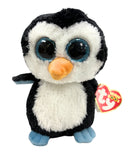 Ty Beanie Boos - Waddles the Penguin, Glitter Eyes