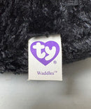 Ty Beanie Boos - Waddles the Black Penguin, Medium (8"), Solid Eyes