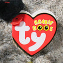 Ty Beanie Boos - Wasabi the Grey Baboon, Medium (9"), Glitter Eyes