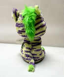 Ty Beanie Boos - Wild the Green Zebra, (7"), Glitter Eyes, Justice Stores