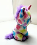 Ty Beanie Boos - Wishful the Rainbow Unicorn, (7"), Glitter Eyes
