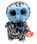Ty Beanie Boos - Yago the Owl, Glitter Eyes