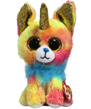 Ty Beanie Boos- Yips the Unicorn Chihuahua, Glitter Eyes