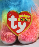 Ty Beanie Boos- Yips the Unicorn Chihuahua, Glitter Eyes