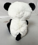 Ty Beanie Boos - Yumi the Green Sparkle Panda bear, (6"), Glitter Eyes, Justice Stores