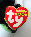 Ty Beanie Boos - Yumi the Green Sparkle Panda bear, (6"), Glitter Eyes, Justice Stores