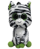 Ty Beanie Boos- Zig-Zag the Zebra, Glitter Eyes