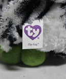 Ty Beanie Boos- Zig-Zag the Zebra, Glitter Eyes