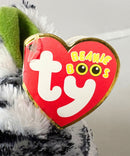 Ty Beanie Boos - Zig-Zag the Zebra (Solid Feet), Medium (9"), Glitter Eyes