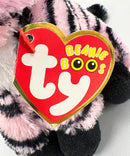 Ty Beanie Boos - Zoey the Zebra, Glitter Eyes
