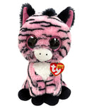 Ty Beanie Boos - Zoey the Zebra, Medium, Glitter Eyes, Medium size