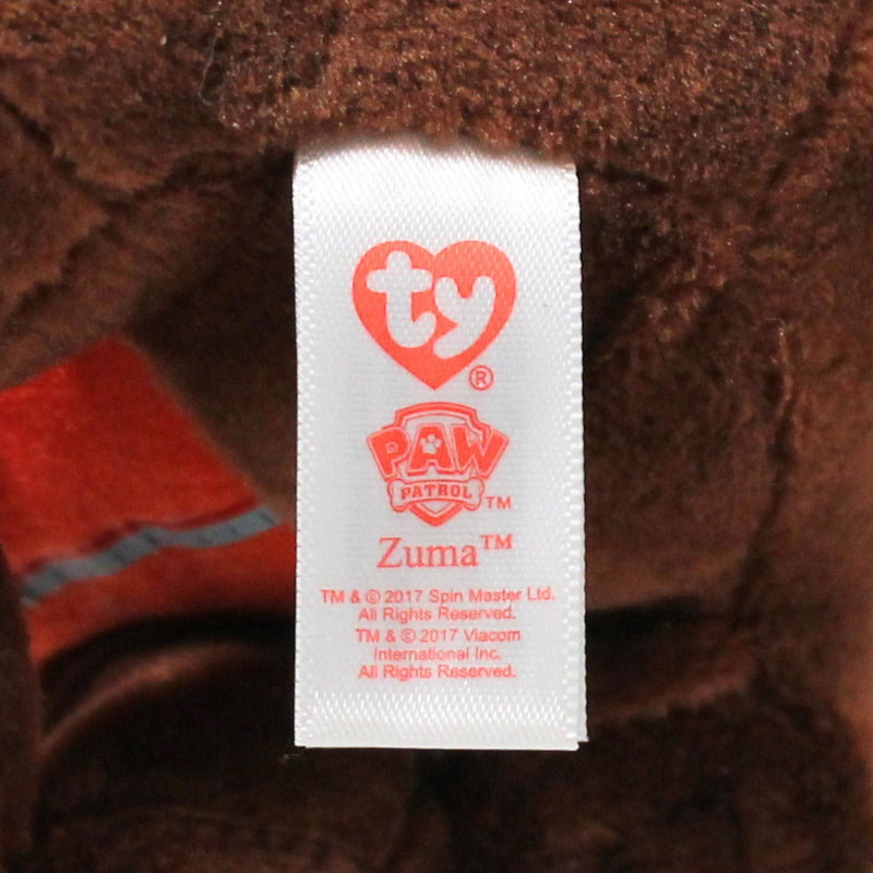 Ty Beanie Boos - Zuma the Labrador, Regular (6"), Paw Patrol