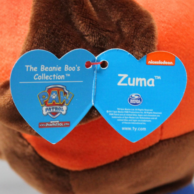 Ty Beanie Boos - Zuma the Labrador, Medium (10"), Paw Patrol