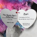 Ty Beanie Boos - Zuri the Purple Monkey, Medium (9"), Glitter Eyes
