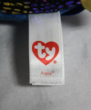 Ty Beanie Boos (Plastic Key Clip) - Aqua the Blue Tang, Glitter Eyes
