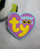 Ty Beanie Boos (Plastic Key Clip) - Bamboo the Panda, Solid Eyes