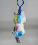 Ty Beanie Boos (Plastic Key Clip) - Blitz the Pastel Unicorn, Glitter Eyes