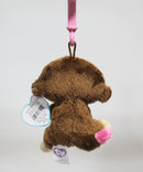 Ty Beanie Boos (Plastic Key Clip) - Casanova the Valentine's Day Monkey, Solid Eyes
