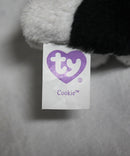 Ty Beanie Boos (Plastic Key Clip) - Cookie the Valentine's Day Dog, Solid Eyes