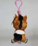 Ty Beanie Boos (Plastic Key Clip) - Dakota the Clydesdale Horse, Solid Eyes