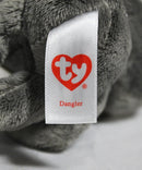 Ty Beanie Boos (Plastic Key Clip) - Dangler the Sloth, Glitter Eyes