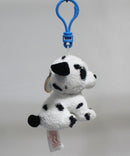 Ty Beanie Boos (Plastic Key Clip) - Fetch the Dalmation, Glitter Eyes