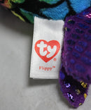 Ty Beanie Boos (Plastic Key Clip) - Flippy the Rainbow Fish, Glitter Eyes