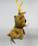 Ty Beanie Boos (Plastic Key Clip) - Glitzy the Reindeer, Glitter Eyes