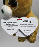 Ty Beanie Boos (Plastic Key Clip) - Glitzy the Reindeer, Glitter Eyes