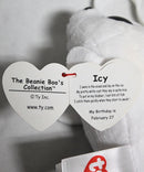 Ty Beanie Boos (Plastic Key Clip) - Icy the Seal, Glitter Eyes