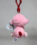Ty Beanie Boos (Plastic Key Clip) - Julep the Pink Valentine's Monkey, Solid Eyes