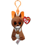 Ty Beanie Boos (Plastic Key Clip) - Kipper the Kangaroo, Glitter Eyes
