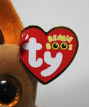 Ty Beanie Boos (Plastic Key Clip) - Kipper the Kangaroo, Glitter Eyes
